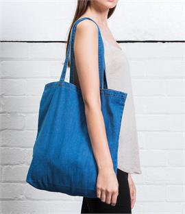 Mantis Denim Tote Bag